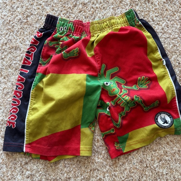 FLOW SOCIETY Lacrosse Shorts Multi Graphic Youth small - Picture 1 of 3